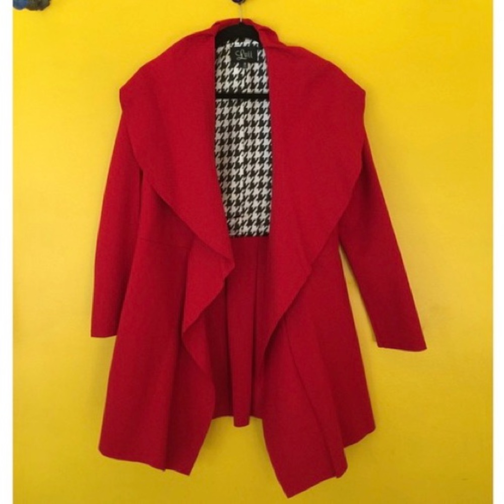 Luii Red Coat Size Medium